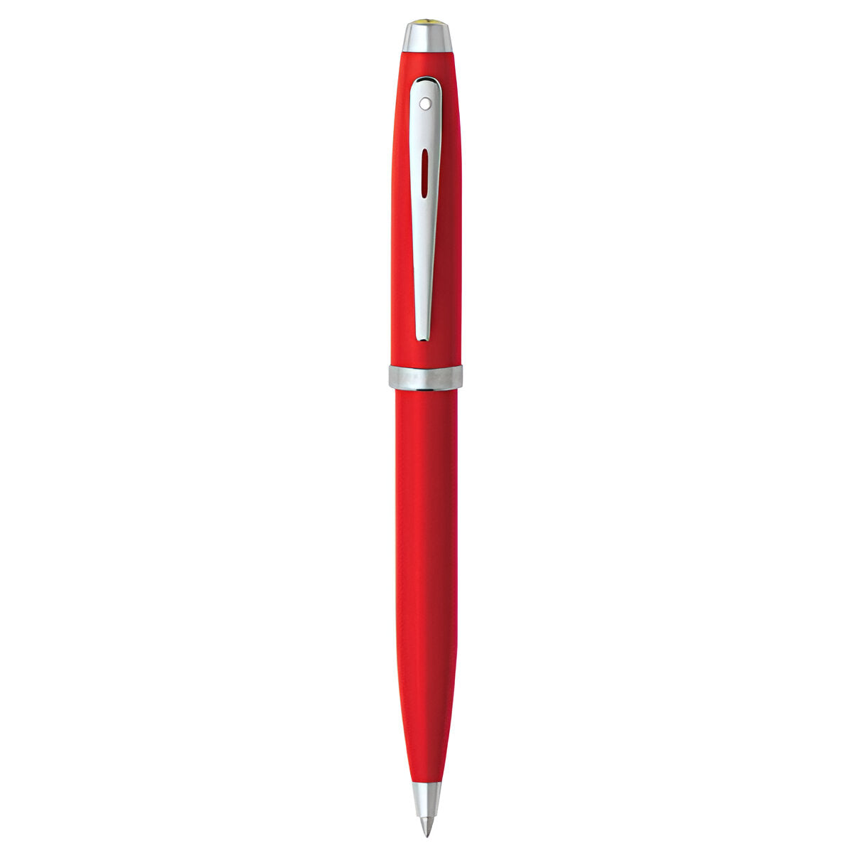 Sheaffer Ferrari Rosso Corsa Ballpoint Pen – Luxury Writing Instrument with Chrome Finish & Official Ferrari Branding